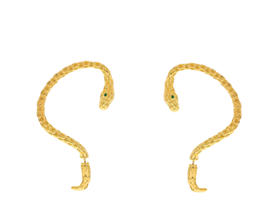 Serpent's Treasure Earrings